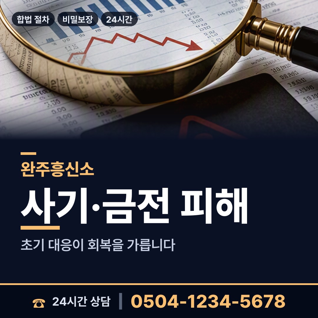 완주 운주면 횡령조사 상담 안내